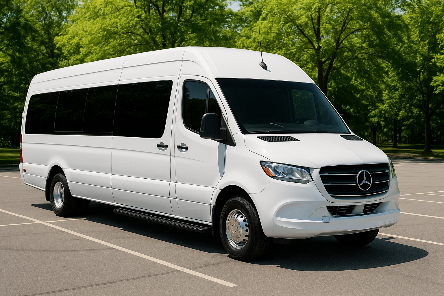 14 Passenger Limo Sprinter exterior